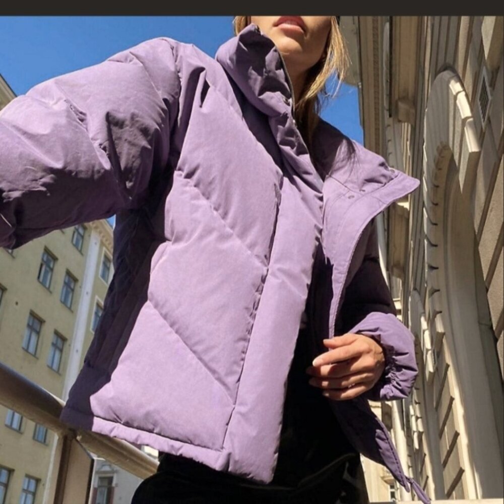 Wilfred Cloud Puff Jacket  lavender medium
